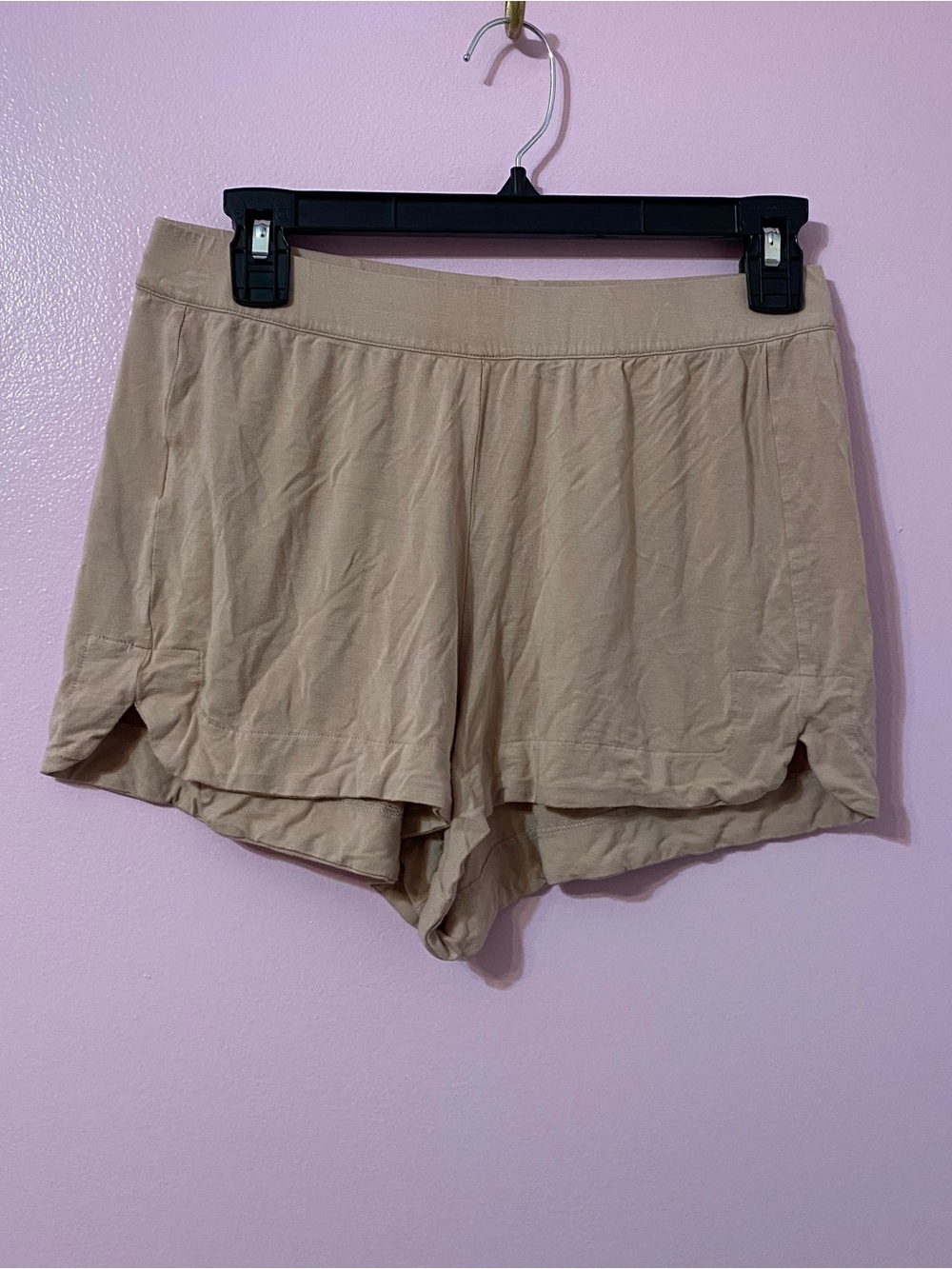 Recliner tan Bamboo Sleep Pajama Short size medium